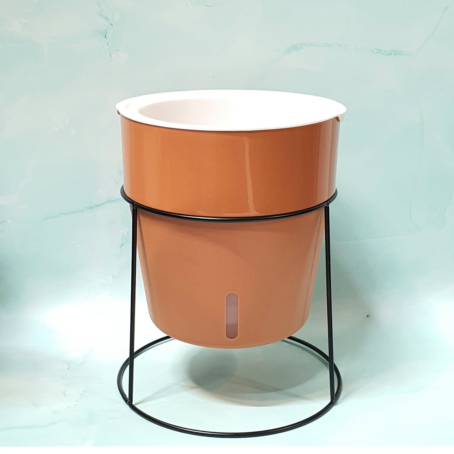 Round Self Watering Pots (in 4 Colours) - Pot only (PA2 Series)