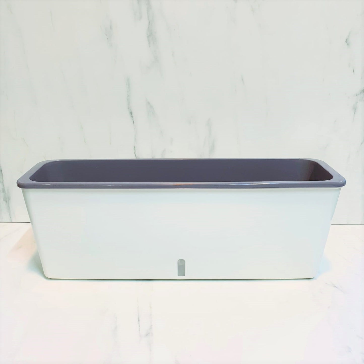 Self Watering Sleek Rectangle Pot - Pot Only (PA19)